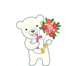 Little bear "WHITY" #2 sticker #8690177