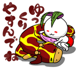 Kinjisou Rabbit Kekke chan the second sticker #8690687