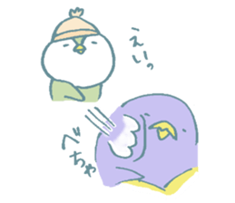 Animals of Christmas & New Year holidays sticker #8691174