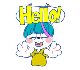 I'm rabbit!!! sticker #8691540