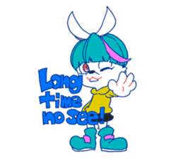 I'm rabbit!!! sticker #8691542