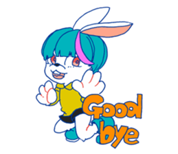 I'm rabbit!!! sticker #8691543