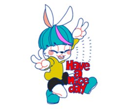 I'm rabbit!!! sticker #8691548
