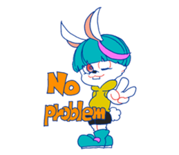 I'm rabbit!!! sticker #8691549