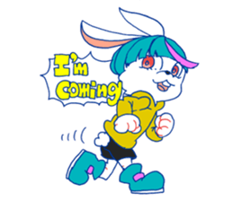 I'm rabbit!!! sticker #8691557