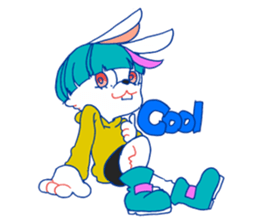 I'm rabbit!!! sticker #8691559