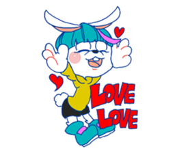 I'm rabbit!!! sticker #8691560