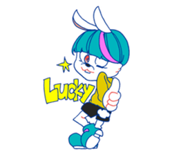 I'm rabbit!!! sticker #8691561