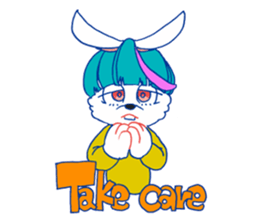 I'm rabbit!!! sticker #8691562