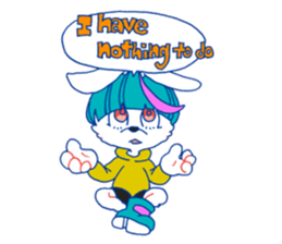 I'm rabbit!!! sticker #8691570