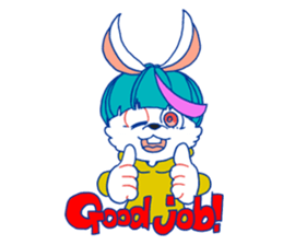 I'm rabbit!!! sticker #8691577