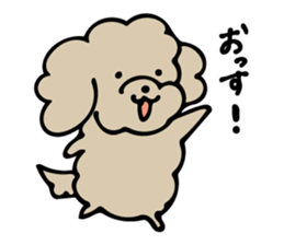 YURU DOG "JIRO" sticker #8691642