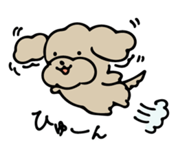 YURU DOG "JIRO" sticker #8691649