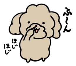 YURU DOG "JIRO" sticker #8691650