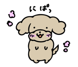 YURU DOG "JIRO" sticker #8691655
