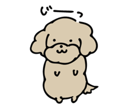 YURU DOG "JIRO" sticker #8691656