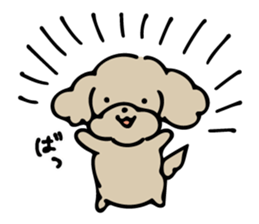 YURU DOG "JIRO" sticker #8691657