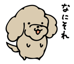 YURU DOG "JIRO" sticker #8691661