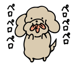 YURU DOG "JIRO" sticker #8691667