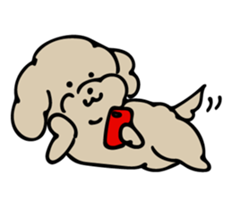 YURU DOG "JIRO" sticker #8691670