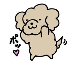 YURU DOG "JIRO" sticker #8691677