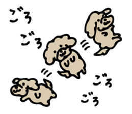 YURU DOG "JIRO" sticker #8691680