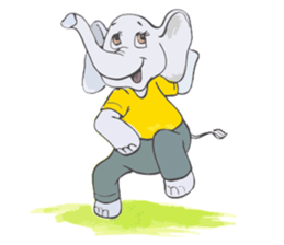 Fantik the Elephant sticker #8691726
