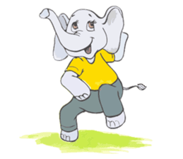 Fantik the Elephant sticker #8691726