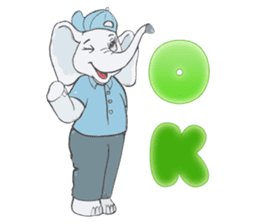 Fantik the Elephant sticker #8691729