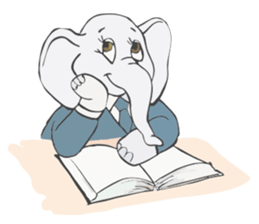 Fantik the Elephant sticker #8691731