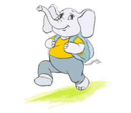 Fantik the Elephant sticker #8691733