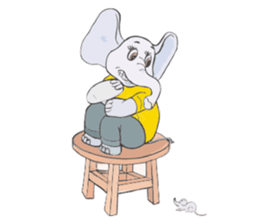 Fantik the Elephant sticker #8691736