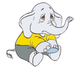 Fantik the Elephant sticker #8691738