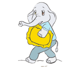Fantik the Elephant sticker #8691743