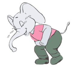 Fantik the Elephant sticker #8691746
