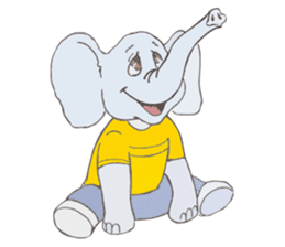 Fantik the Elephant sticker #8691749