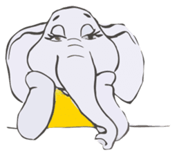 Fantik the Elephant sticker #8691750