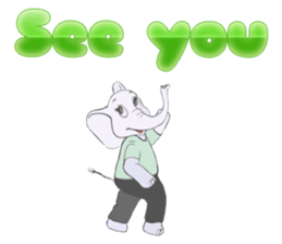 Fantik the Elephant sticker #8691753