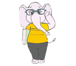 Fantik the Elephant sticker #8691754