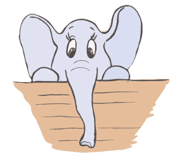 Fantik the Elephant sticker #8691756