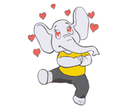 Fantik the Elephant sticker #8691760
