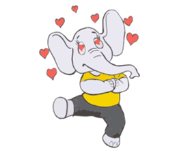 Fantik the Elephant sticker #8691760