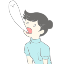 Nursing student of feelings sticker #8692019