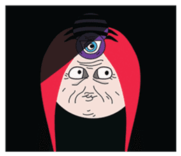 Feisty Awsk and Friends sticker #8692417