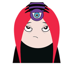 Feisty Awsk and Friends sticker #8692418