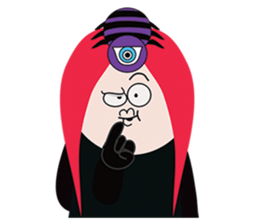 Feisty Awsk and Friends sticker #8692421