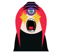 Feisty Awsk and Friends sticker #8692435