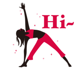 Peachpearl stylish life sticker #8692455