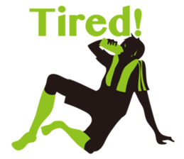 Peachpearl stylish life sticker #8692461