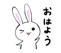 mochi yuru Usagi sticker #8693005